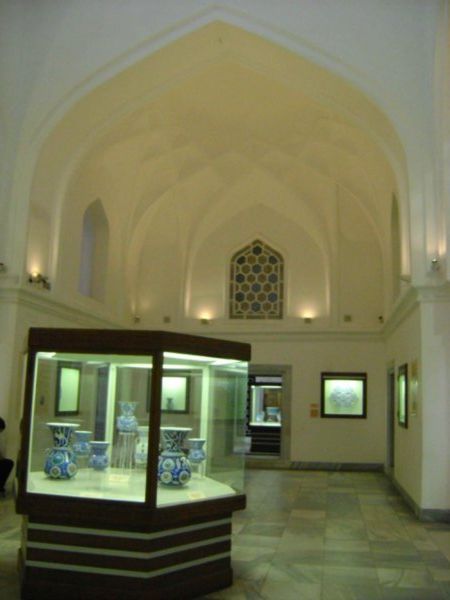 Tiled Museum interior