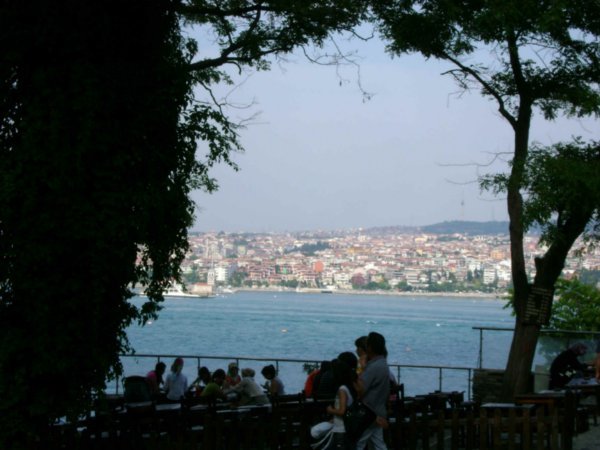 View fof Bosphorus rom Gulhane Parki