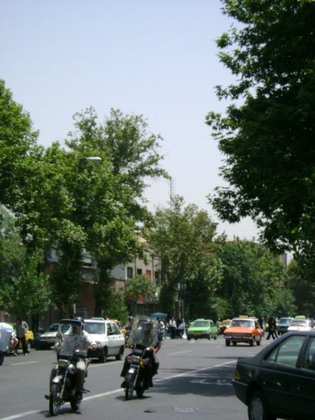 Tehran streetscene