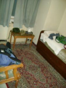 My room at Firouzeh Hotel, Tehran