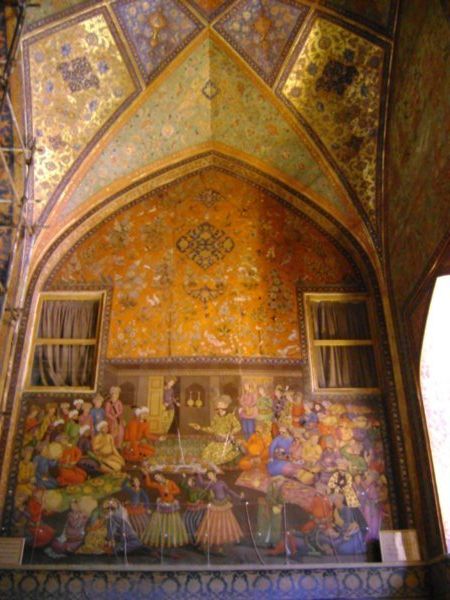 Interior, Chehel Sotun Palace, Esfahan
