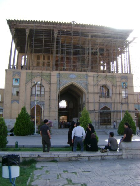 Exterior,  Ali Qapu Palace, Esfahan
