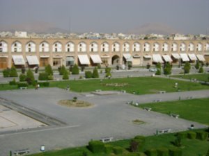 Imam Square, view from Ali Qapu Palace, Esfahan