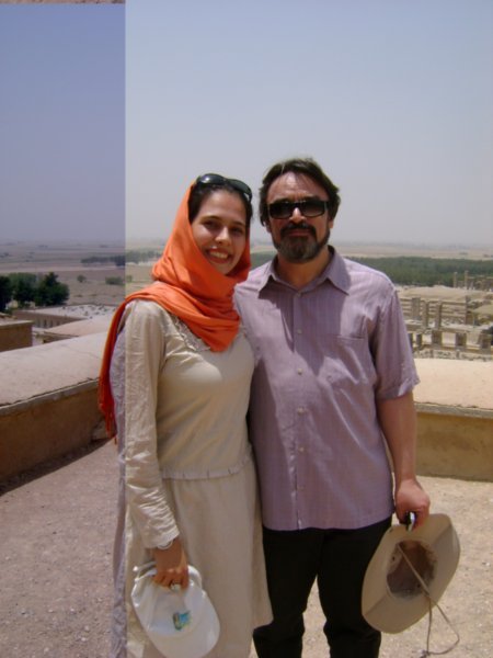 Zahra with Hosein Ali Zadeh, Persepolis