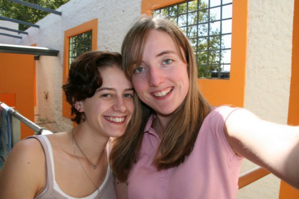Our very first photo in South America!