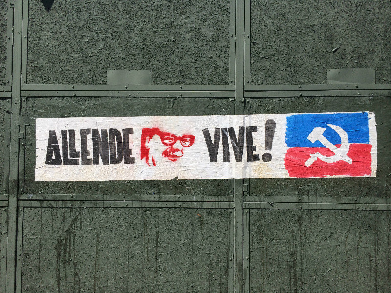 Street politics Chile style