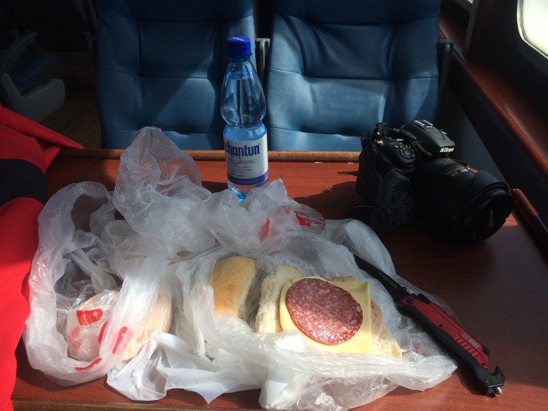 Lunch on the ferry