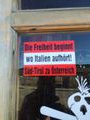 Sued Tirol bleibt Deutsch. Politice even here...