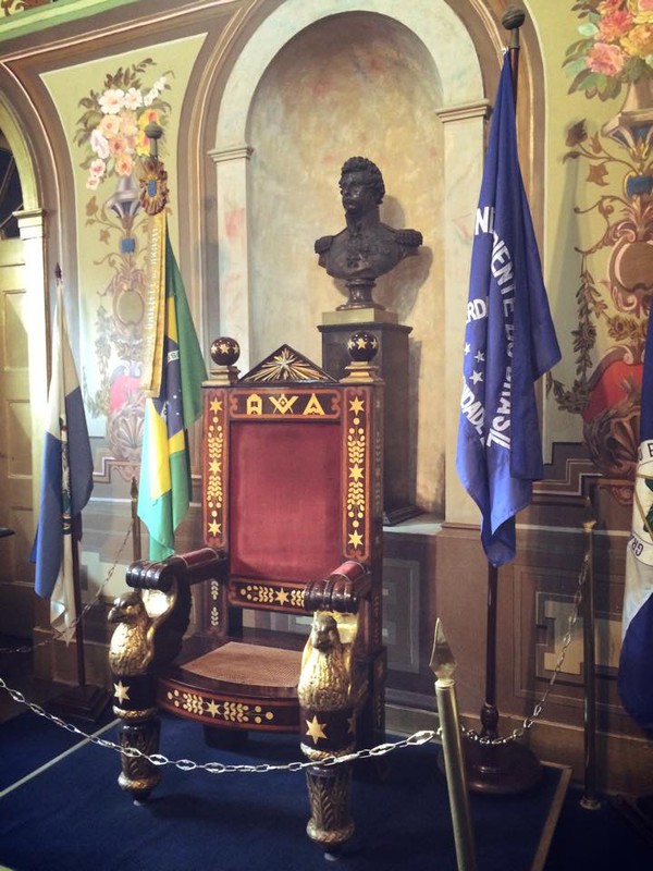 Freemason chair in Rio