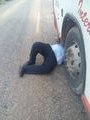Bus breakdown in Chaco