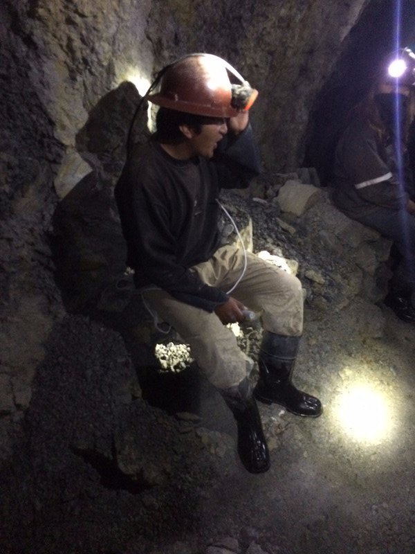 In the mine - Potosi