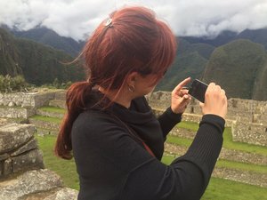Carla at Machu Picchu