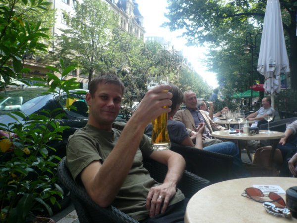 Drinking in Frankfurt