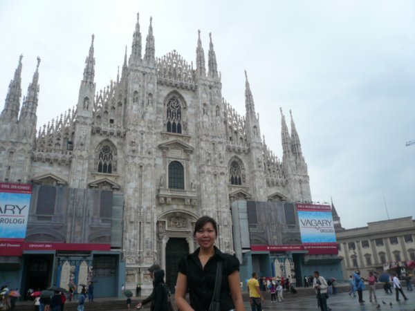 Outside Duomo