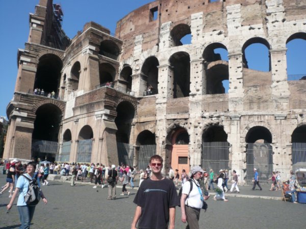 By The Colosseum