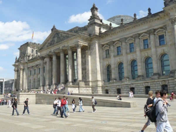 german parliament building