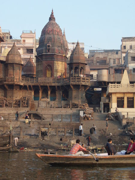 Cremation Ghats on the River Ganges