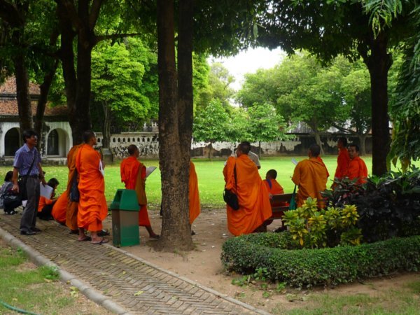 Monks on tour