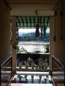 View from Huay Xai guesthouse