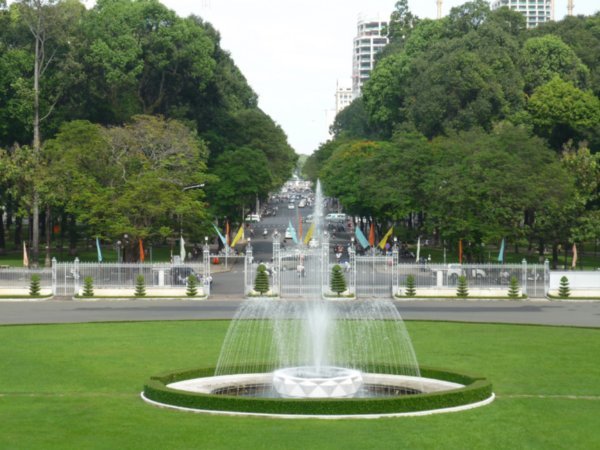 From reunification palace