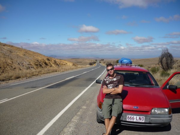 Mike on the long road to The Flinders