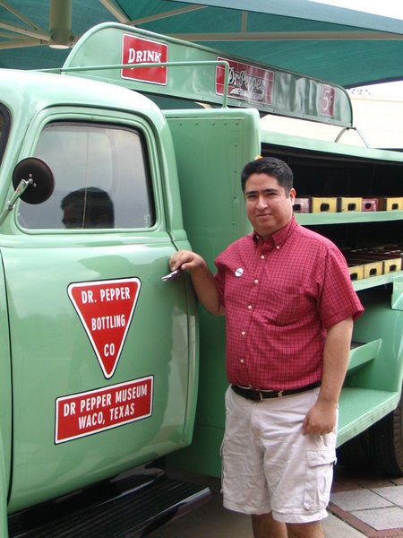 Dr. Pepper Museum Truck