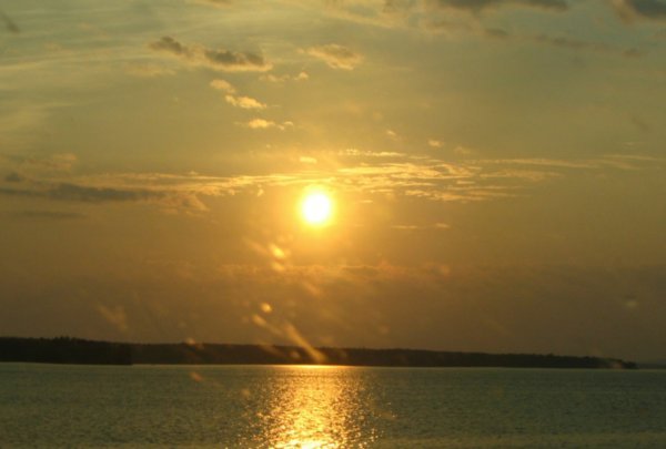 Sunset Over lake Superior