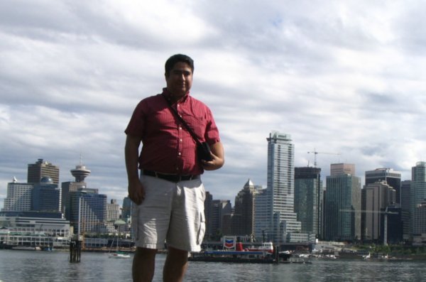 Self-Portrait With Vancouver Skyline