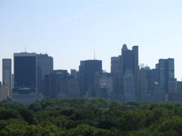Central Park and Manhattan