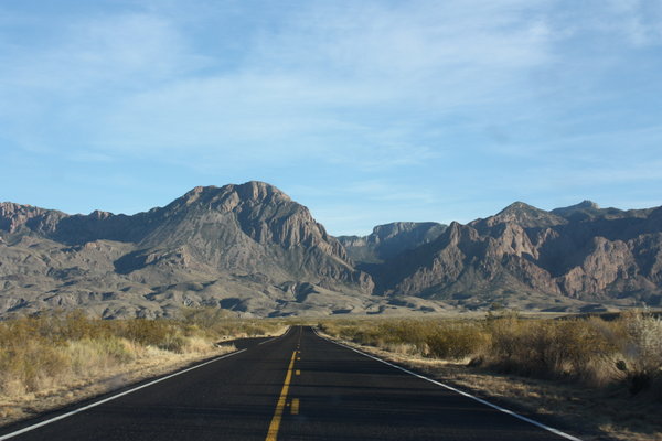 On the Road to Big Bend National Park