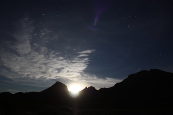 Moon Rise Over Big Bend
