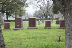 LBJ and Lady Bird Johnson Grave