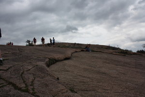 Climbing the Rock