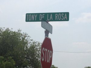 Street named after my Dad's accordion hero!