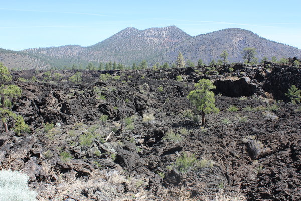 Lava Fields at SUnset Crater National Monument