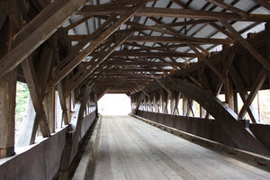Inside the Covered Bridge