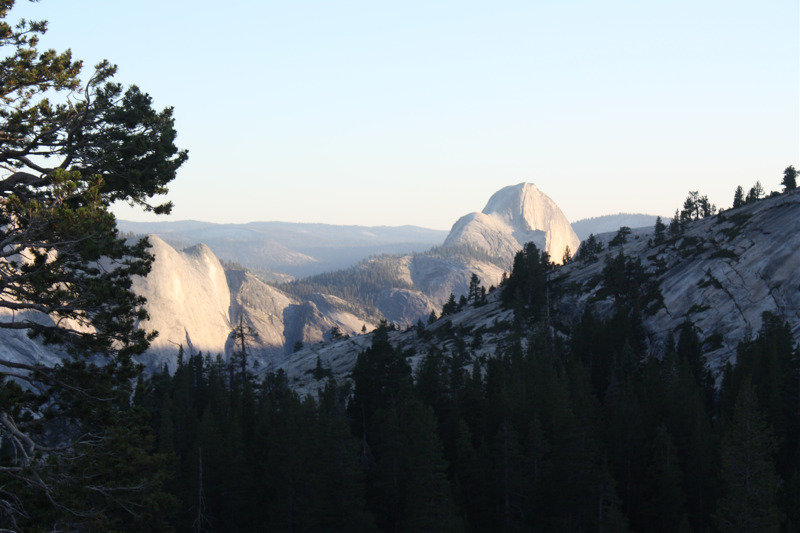 Distant View of the Half Dome