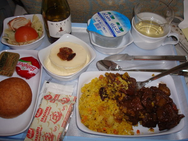 Airplane food