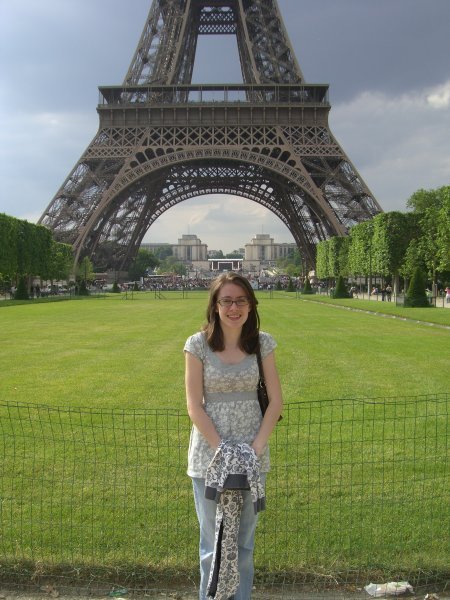 me at the Eiffel Tower
