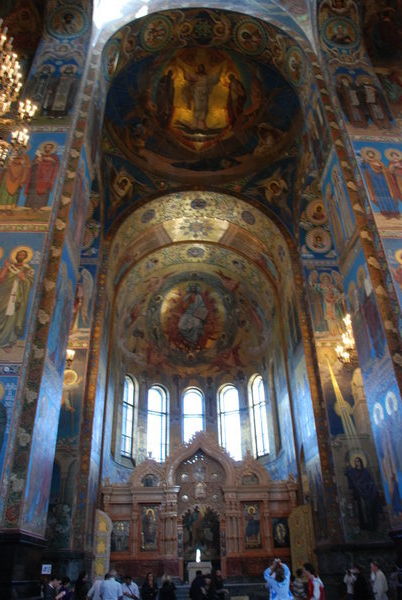 Church of the Saviour on Spilled Blood - Inside