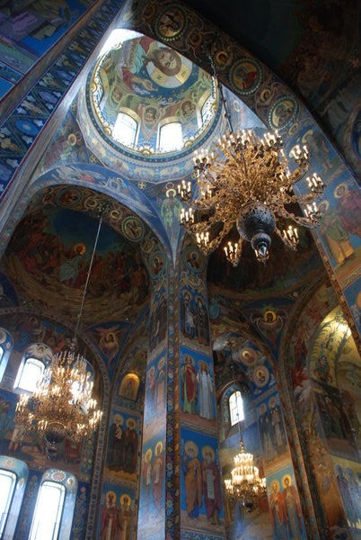 Church of the Saviour on Spilled Blood - Inside