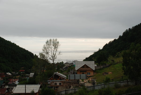 View of Lake Baikal From Our Gaff