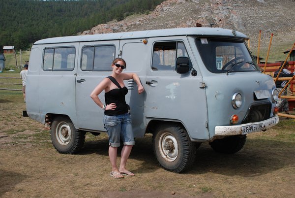 Me with the Soviet Van