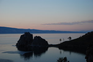 Lake Baikal at sunset
