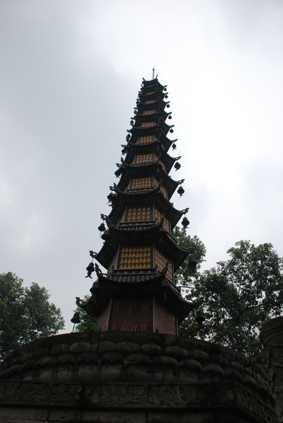 Pagoda Inside Wenshu Temple