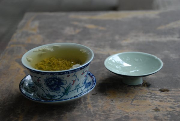 Tea Inside Wenshu Temple
