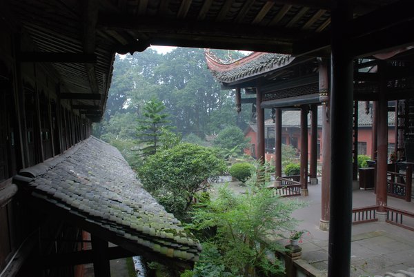 Inside the Baoguo Monastery