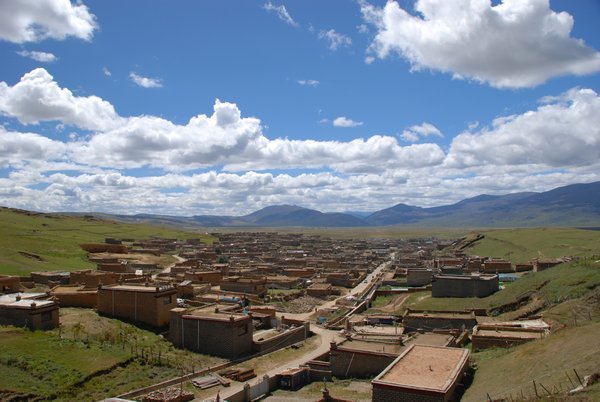 Litang from Above