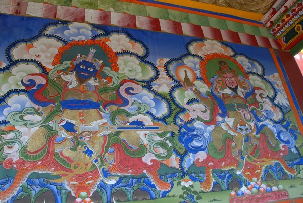 On the Walls of Nanwu Temple