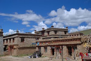Tibetan Houses in Litang